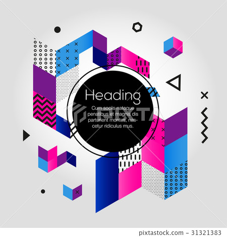 Abstract Background - vector template illustration - Stock Illustration ...
