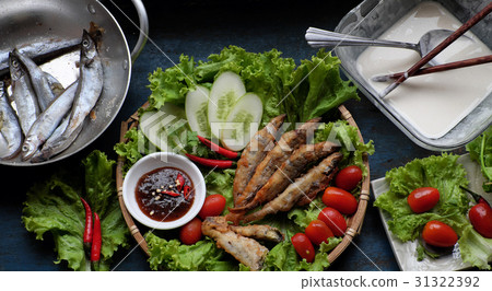 Vietnamese food, fried fish Vietnamese food, fried fish 31322392