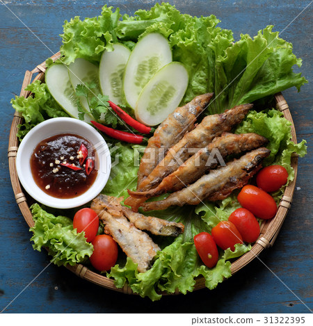 Vietnamese food, fried fish Vietnamese food, fried fish 31322395