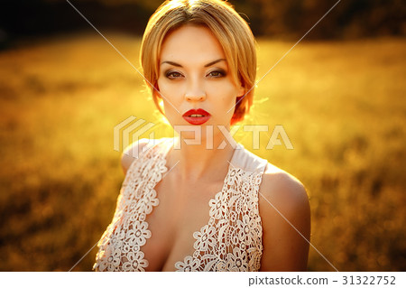 fashion photo of beautiful young girl with blond fashion photo of beautiful young girl with blond 31322752