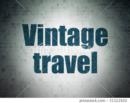 Travel concept: Vintage Travel on Digital Data 31322920