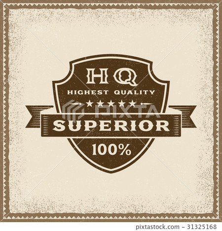 Vintage Highest Quality Superior Label Vintage Highest Quality Superior Label 31325168