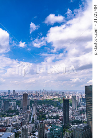 “東京”雨季天空·城市景觀“六月” 31325484