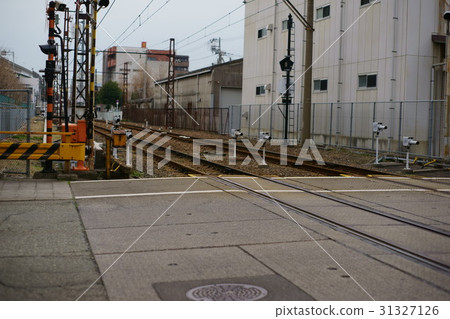 Osaka City Railway crossing Osaka City Railway crossing 31327126