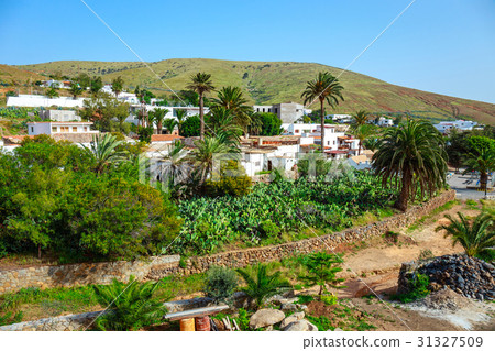 square in Betancuria village on Fuerteventura 31327509