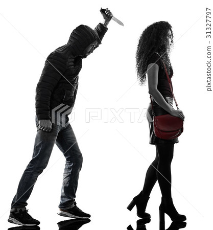 woman thief aggression self defense isolated woman thief aggression self defense isolated 31327797