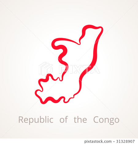 Republic of the Congo - Outline Map Republic of the Congo - Outline Map 31328907