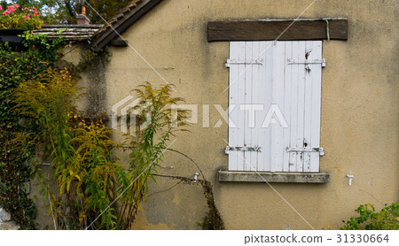 Part of provencal house of small typical town in Part of provencal house of small typical town in 31330664