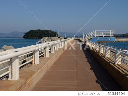 Embankment of Akune New Port Embankment of Akune New Port 31331604