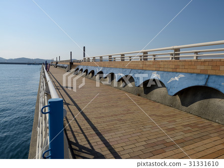 Embankment of Akune New Port 31331610