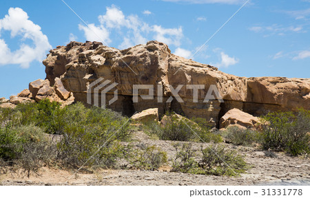 Geological formations in Ischigualasto 31331778