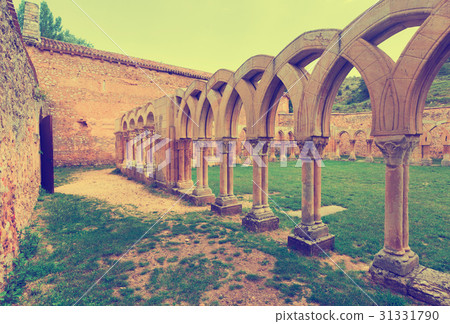 cloister of San Juan de Duero Monastery in Soria cloister of San Juan de Duero Monastery in Soria 31331790