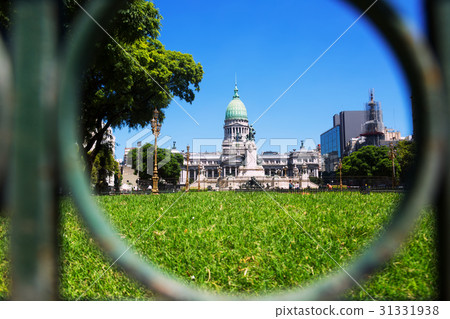 圖庫照片: palace of the argentine national congress