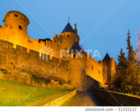 Medieval Castle at Carcassonne 31332217