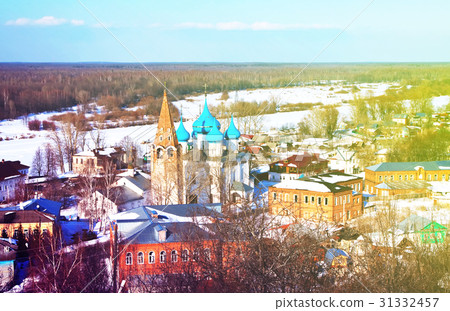 view of Gorokhovets in winter. Russia 31332457