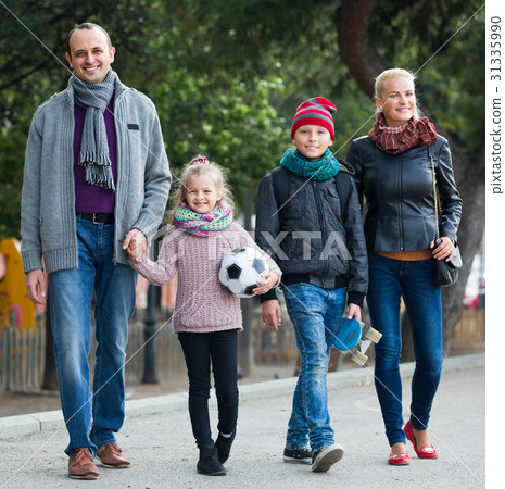 family with son and daughter family with son and daughter 31335990