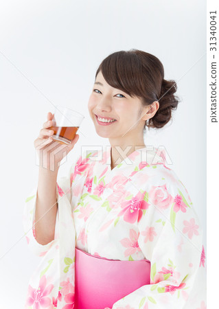 浴衣女人(大麥茶) 浴衣女人(大麥茶) 31340041