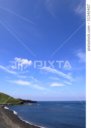 藍天和三宅島的海 31340407