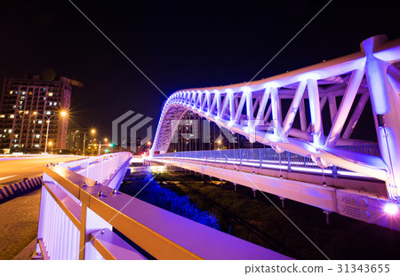台灣台中大坑海天橋Asia Taiwan Taichung Bridge 31343655