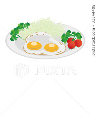 Today's rice fried egg 31344408