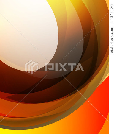 Shiny wave, glass futuristic hi-tech design 31345186