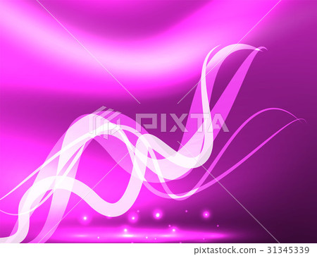 Glowing shiny wave background Glowing shiny wave background 31345339