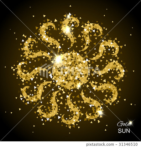 Gold Shining Sun 31346510