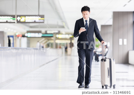 商人（機場圖像） 31346691