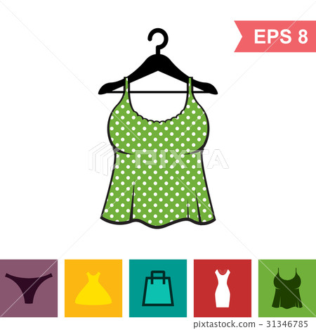 Corrective Lingerie Vector Icon Corrective Lingerie Vector Icon 31346785