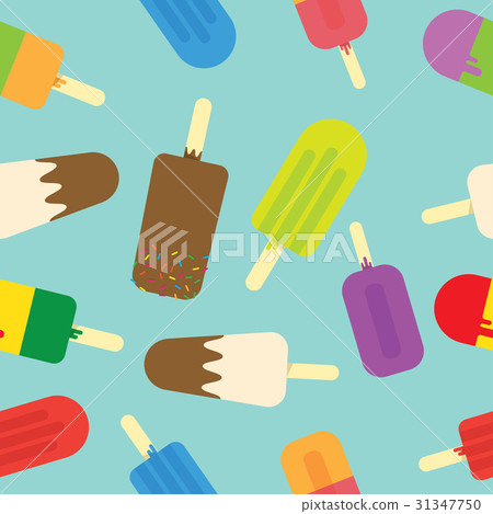 Ice cream seamless pattern Ice cream seamless pattern 31347750
