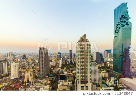 Bangkok skyline Mahanakorn building cityscape Bangkok skyline Mahanakorn building cityscape 31348047