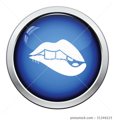 Sexy lips icon - Stock Illustration [31349225] - PIXTA