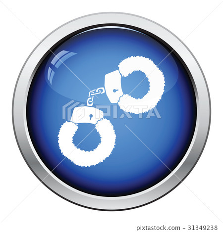 Sex handcuffs with fur icon Sex handcuffs with fur icon 31349238