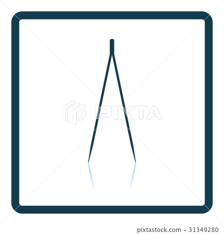 Electric tweezers icon 31349280