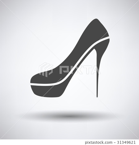 Sexy high heel shoe icon Sexy high heel shoe icon 31349621