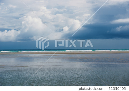 Beachfront at North Point, Moreton Island. Beachfront at North Point, Moreton Island. 31350403