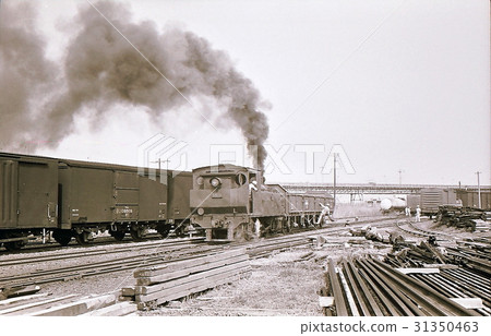 Showa 43 steam locomotive of private line of Yokkaichi factory area 31350463