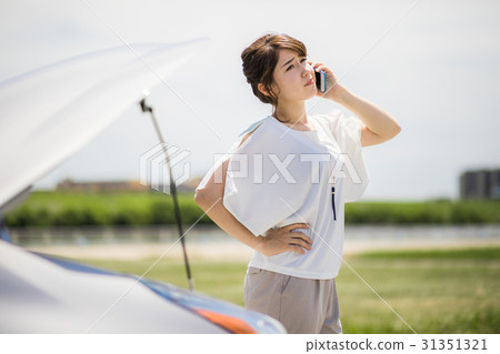 細分汽車和女司機 31351321