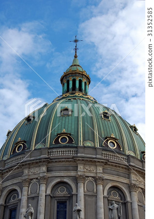 Dome of the Marble Church in Copenhagen Dome of the Marble Church in Copenhagen 31352585