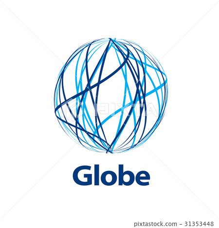 vector logo globe 31353448