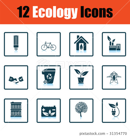 Ecology icon set 31354770