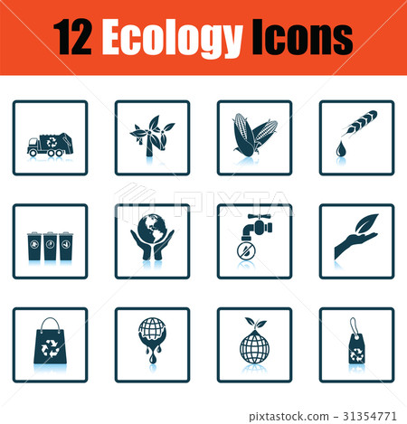 Ecology icon set 31354771
