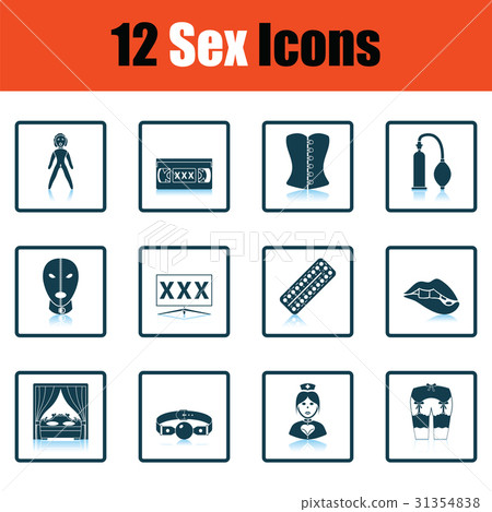 Set of sex icons 31354838
