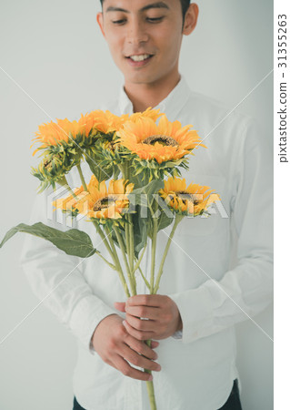 向日葵 男人 男 31355263