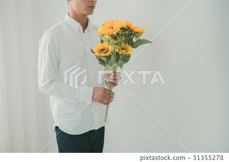 向日葵 男人 男 31355278