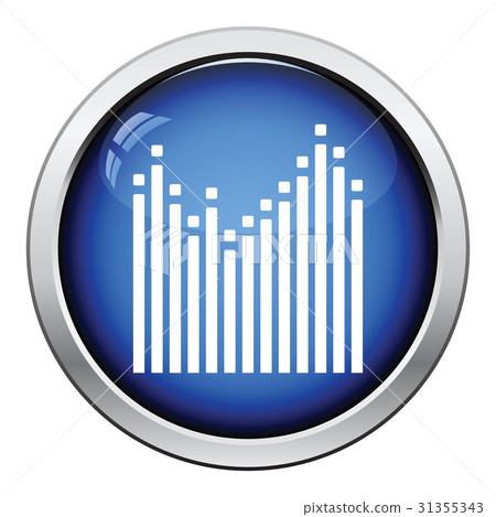 Graphic equalizer icon 31355343
