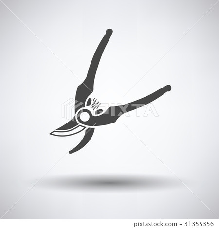 Garden scissors icon Garden scissors icon 31355356