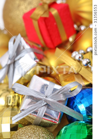 Varicolored Christmas decorations Varicolored Christmas decorations 31356553