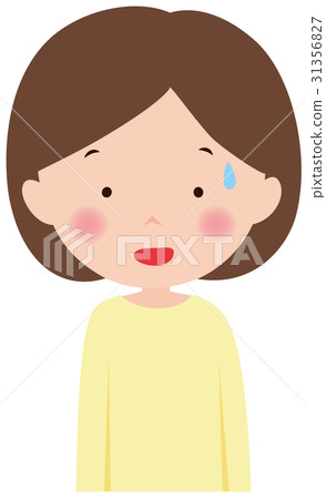 People facial expression surprised impatient woman - Stock Illustration ...