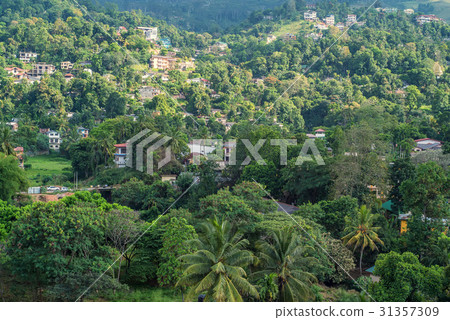 Beautiful view of Kandy in Sri Lanka Beautiful view of Kandy in Sri Lanka 31357309